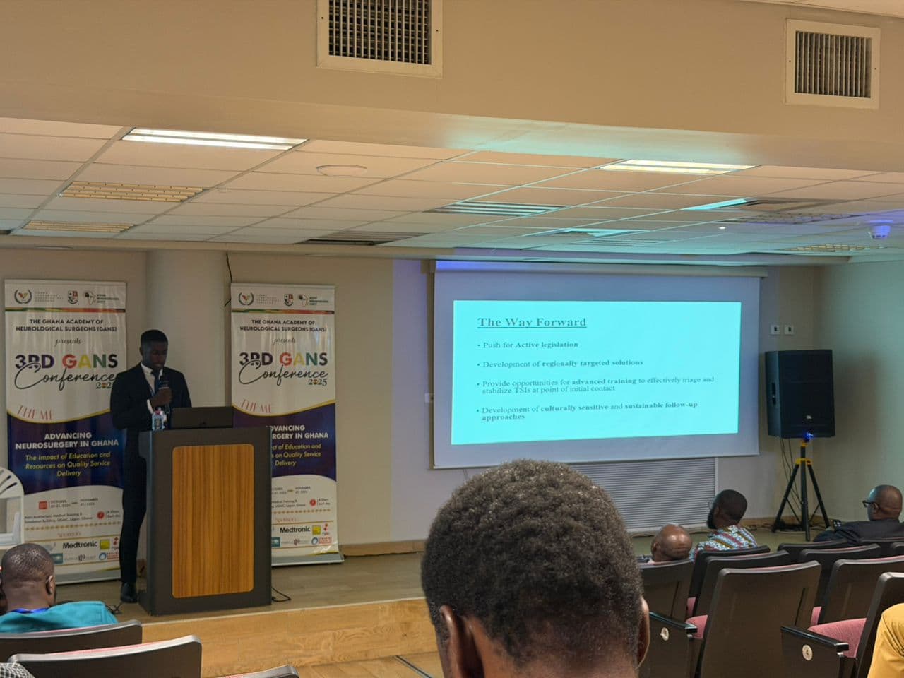 GNNet presentation session at the 2025 GANS meeting in Accra