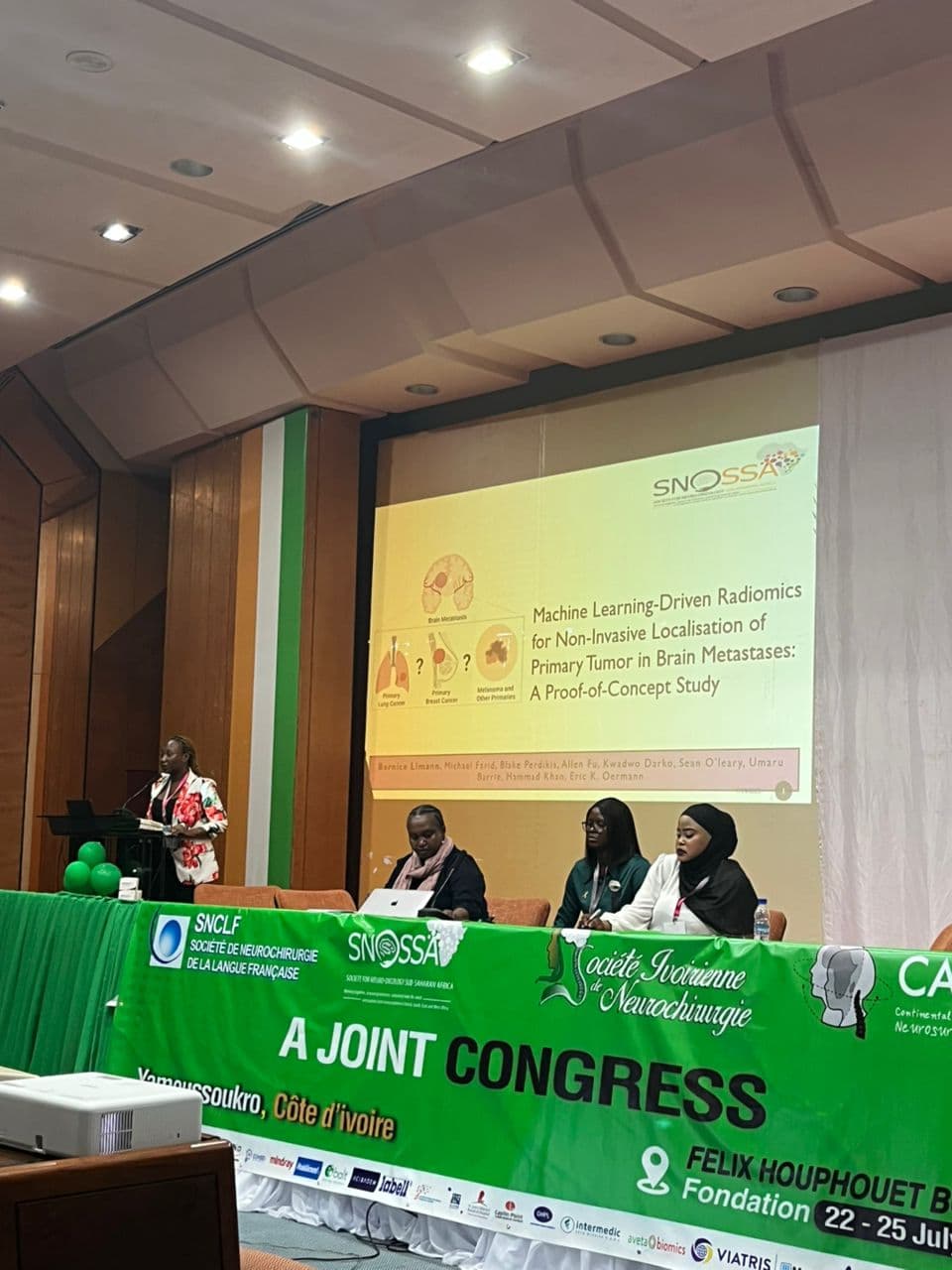 Additional conference photo from the 2025 SNO SSA meeting in Yamoussoukro